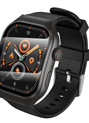 Смарт-годинник hoco y33 51mm. 200 mah. smart sports watch (call version) black