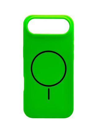 Чохол для смартфона cosmic silicone case magnetic for apple iphone 17 air 53,shiny green