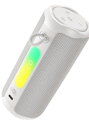 Портативна колонка hoco hc50 advantage, 8w, ipx4, white snow