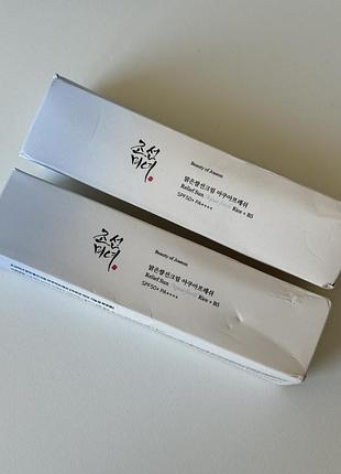 Сонцезахисний крем beauty of joseon relief sun aqua-fresh з рисовою водою та вітаміном b5 spf 50+ 50 мл