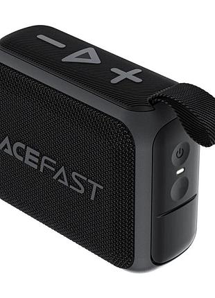 Портативна колонка acefast k4 go portable wireless speaker, 5w, ipx7, black