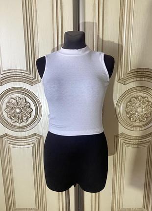 Топ білий zara s-m