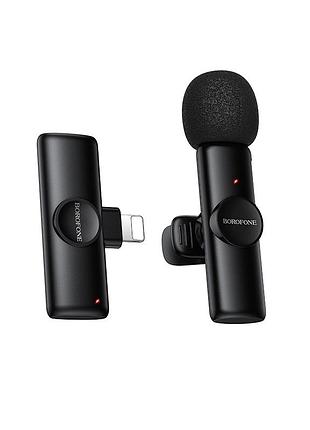 Бездротова мікрофонна система borofone bfk16 winner (lightning) black