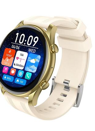 Смарт-годинник hoco y38 amoled 36mm. 300 mah. smart watch(call version) gold