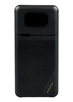 Зовнішній акумулятор wuw-y163 (pd 22.5w quick charger ) 10 000 mah black
