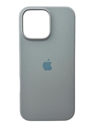 Чохол для смартфона silicone full case aa open cam for apple iphone 16 pro 53,sierra blue