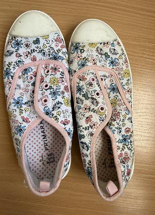 Капці, балетки, макасіни primark 35 р. кеди