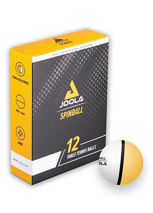 Набор мячей для настольного тенниса jola spinball 40+ (12 шт.) 42185
