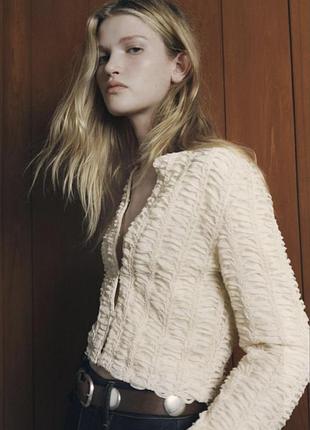Фактурный жакет zara