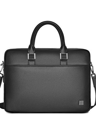 Сумка wiwu master fingerprint lock brief case black