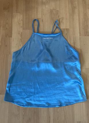 Майка,атлас,розмір м,оригінал,calvin klein
