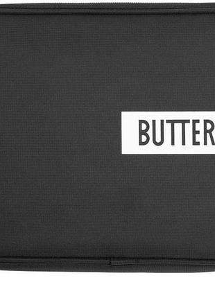 Чехол на ракетку для настольного тенниса butterfly logo 2019, черный