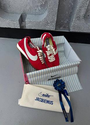 👟 кросівки   nike x jacquemus moon shor red      / наложка bs👟