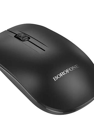 Маніпулятор миша borofone bg14 planet 2.4g business wireless mouse black