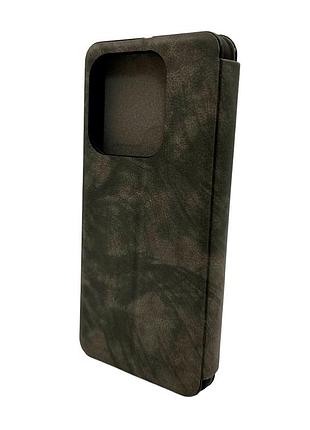 Чохол для смартфона leather premium for xiaomi redmi 15c (europe version) grey