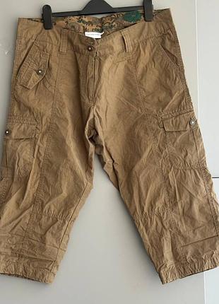 Женские коттоновые капри бриджи 44, 50р