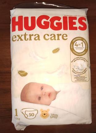 Підгузки huggies extra care 1