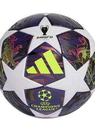Футбольный мяч adidas ucl league junior 350g 2026 budapest jx9098, размер no5