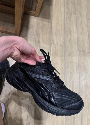 Puma morphic base чорні кросівки чоловічі