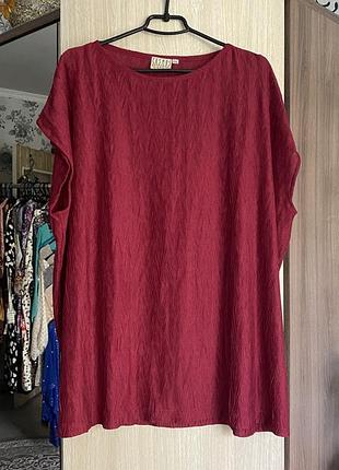 Блузка жіноча cosmos jeans 2х  (142 см обхват грудей) фактурна тканина