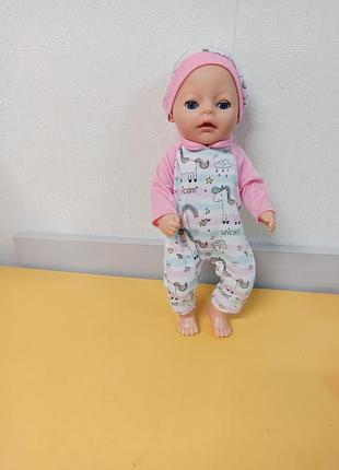 Оригинальная кукла беби борн zapf creation baby born средняя около 36 см,