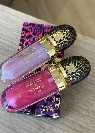 Блиск для губ. лімітована колекція just cavalli x kiko milano