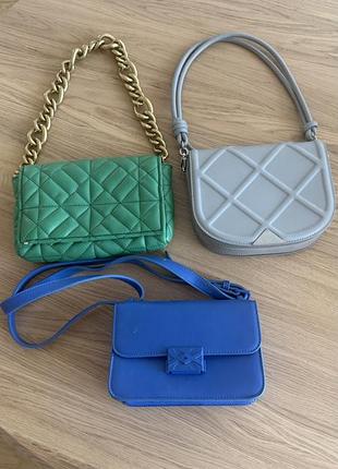 Сумки через плече zara benetton charles keith
