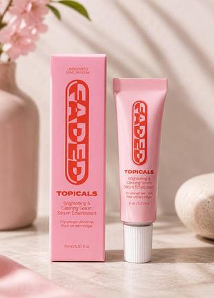 Сыворотка против темных пятен topicals faded brightening + clearing serum