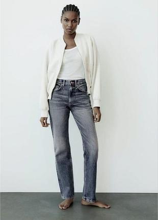 Прямі джинси zara
