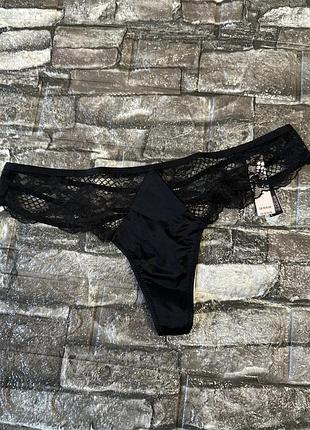 Трусики стрінги люкс серія victoria’s secret оригінал розмір с