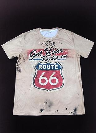 Модна футболка  route 66, 3xl.