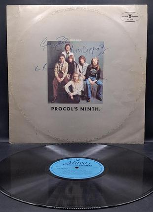 Procol harum - procol's ninth /платовка /винил /vinyl /vintage