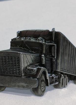 Винтажная байкерская ковбойская вестерн бляха пряжка ремня usa truck
