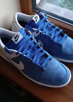 Мужские кроссовки nike dunk low ah7979-992 оригинал р. 48.5 натуральный нубук