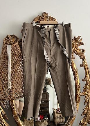 Штани canali italy luxury зі шлийками