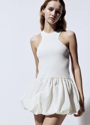 Сукня балон bubble плаття бабл платье h&m