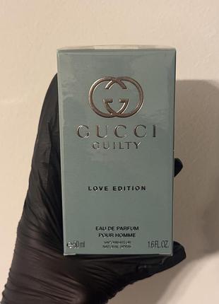 Gucci guilty love edition edp pour homme 50ml