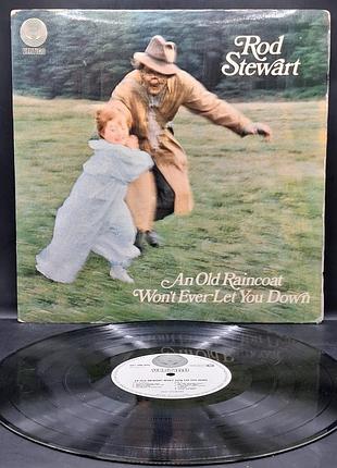 Rod stewart an old raincoat wont ever let you down vertigo vinyl lp / платье /винил /vinyl /vintage