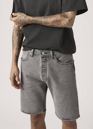 Чоловічі джинсові шорти levis 501 originals 9‘‘ shorts