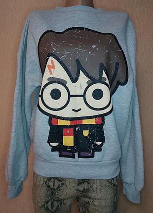 💜💜💜стильна тепла жіноча кофта, світшот, толстовка harry potter primark💜💜💜