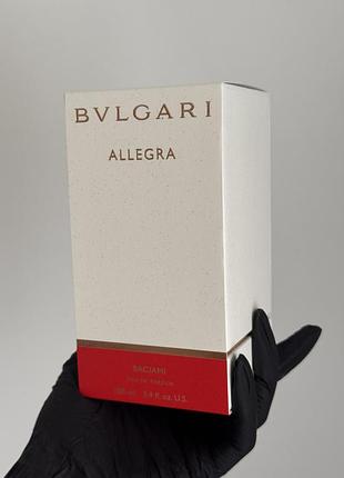Bvlgari allegra baciami eau de parfum 100 ml