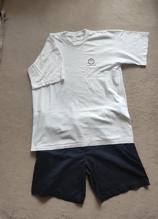 Комплект футболка+шорти чоловічі l-xl  50-52