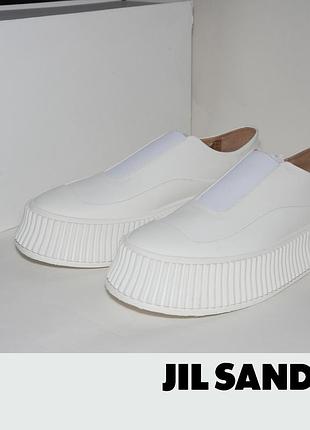 Лофери туфлі кеди jil sander