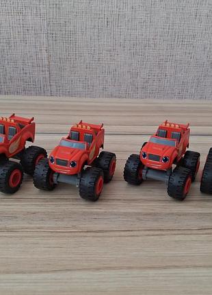 Металлические машинки блеск и чудо машинки blaze &amp; the monster machines