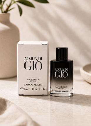 Парфюмерная вода armani beauty acqua di gio eau de parfum intense giorgio armani