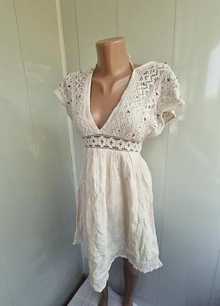 Плаття zara котон см