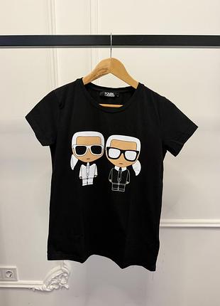 Футболка жіноча розмір м karl lagerfeld