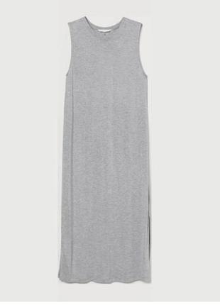 Идеальное натуральное платье сарафан майка футболка h&amp;m