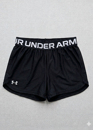Чорні спортивні шорти under armour оригінал (розмір ymd, 10–12 років)