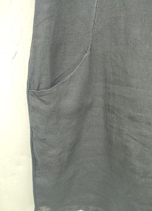 Платье лен 6
